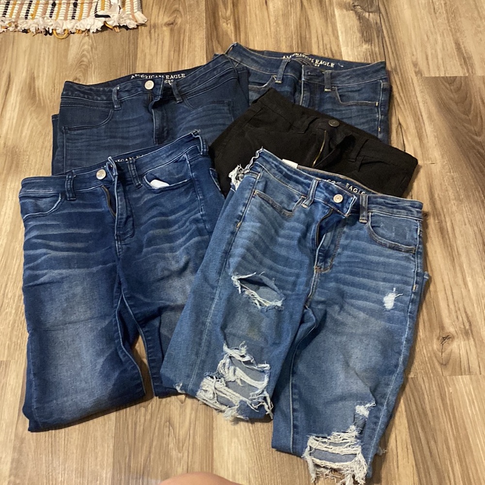 American eagle skinny jeans bundle
